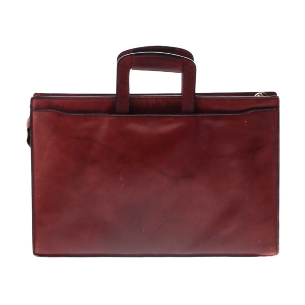 Oxblood Leather Laptop Bag